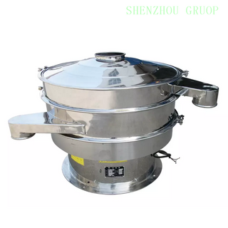 Shenzhou Anpassbare rotierende Vibrationssiebmaschine für Kaffeebohnenpulver in Lebensmittelqualität