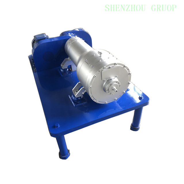 Kleines Labor in Shenzhou verwendet für Tests eine kontinuierliche Hochgeschwindigkeits-Dekanterzentrifuge