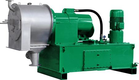 Natriumchlorid HR horizontale zweistufige Zentrifugal-Schubzentrifuge zur Trennung von Flüssigkeiten und Feststoffen