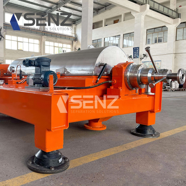 Ölpresse-Dekanter Avocado Horizontale Dekanter-Zentrifugen Industriezentrifuge zur Öltrennung