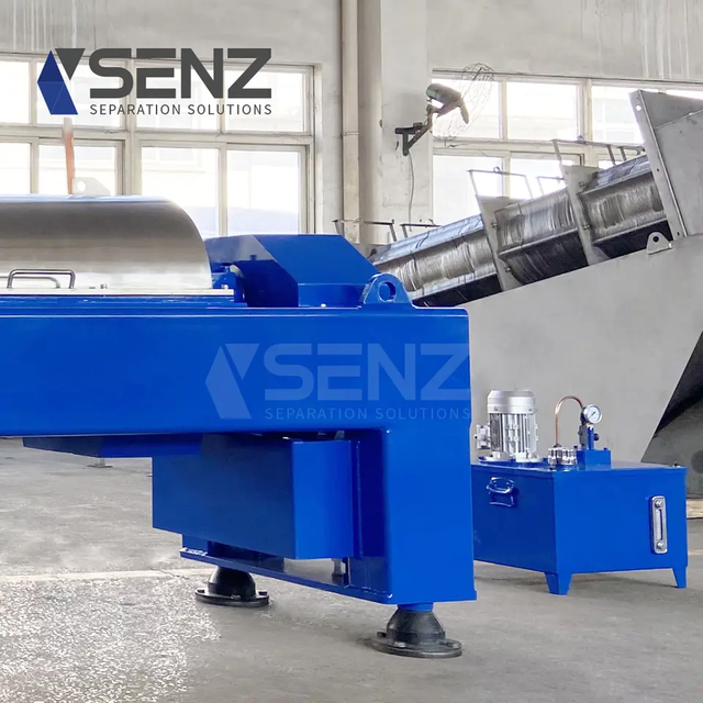 LWS Kohlenteer-3-Phasen-Dekanterzentrifuge mit fester Schüssel