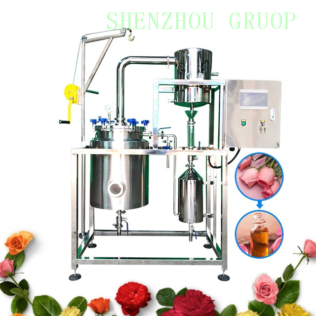  Industrielle Produktionsmaschine für ätherische Öle einer hochwertigen kommerziellen Ölextraktionsmaschine für ätherische Öle