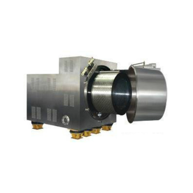 Kontinuierliche horizontale Filterzentrifuge mit Schaberentleerung