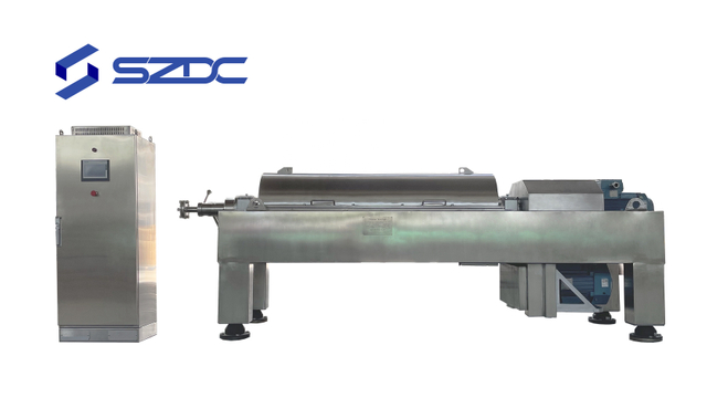 Dekanterzentrifuge zur Abwasserbehandlung in Schlachthöfen