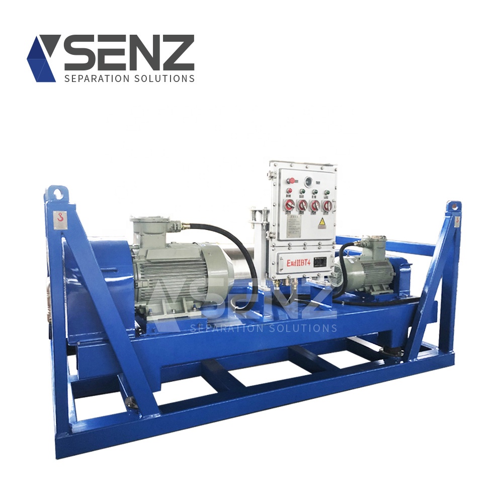 Shenzhou-Ölfeld-Dekanter-Zentrifuge für den Bohrschlammbehandlungsprozess