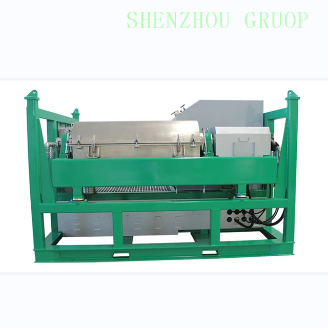 Shenzhou Dekanterzentrifuge mit vollhydraulischem Antrieb und Schlamm