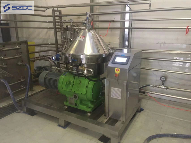 Selbstreinigender Bierhefe-Scheibenstapel-Zentrifugentrenner zur Klärung